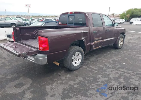 2005 Dodge Dakota Slt from USA, damaged, VIN 1D7HE48K95S106675